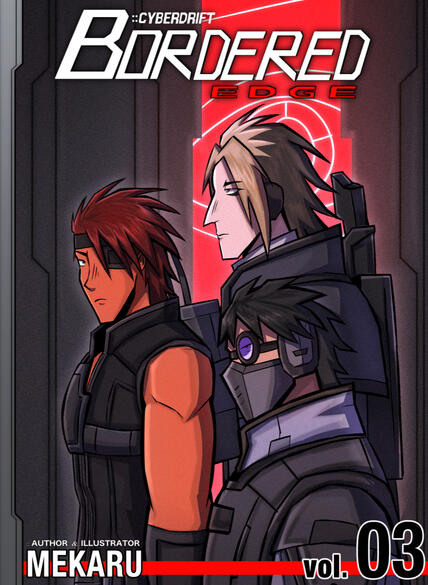 :: 2025 - Vol 3 cover of Cyberdrift: Bordered Edge :: 2025 - Vol 3 cover of Cyberdrift: Bordered Edge