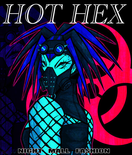 :: 2025 - Night Mall Fashion Hot Hex advertisement :: 2025 - Night Mall Fashion Hot Hex advertisement