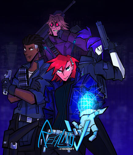 :: 2025 - Cover of Cyberdrift: Reality-V :: 2025 - Cover of Cyberdrift: Reality-V